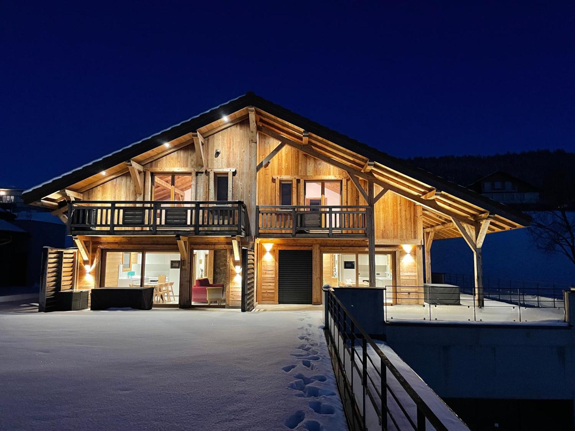 Chalets Coeur Du Lac Мальбюисон Экстерьер фото