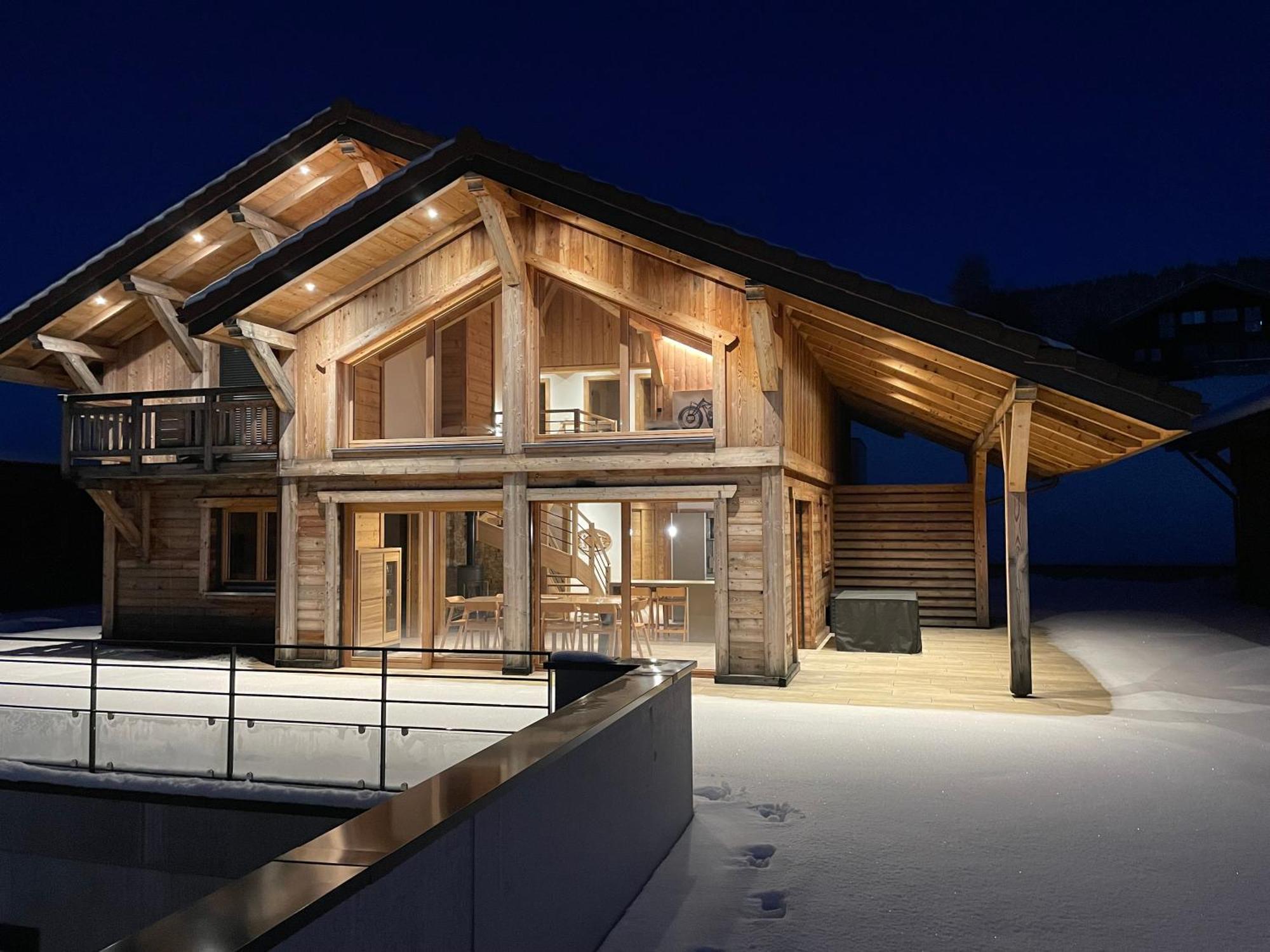 Chalets Coeur Du Lac Мальбюисон Экстерьер фото