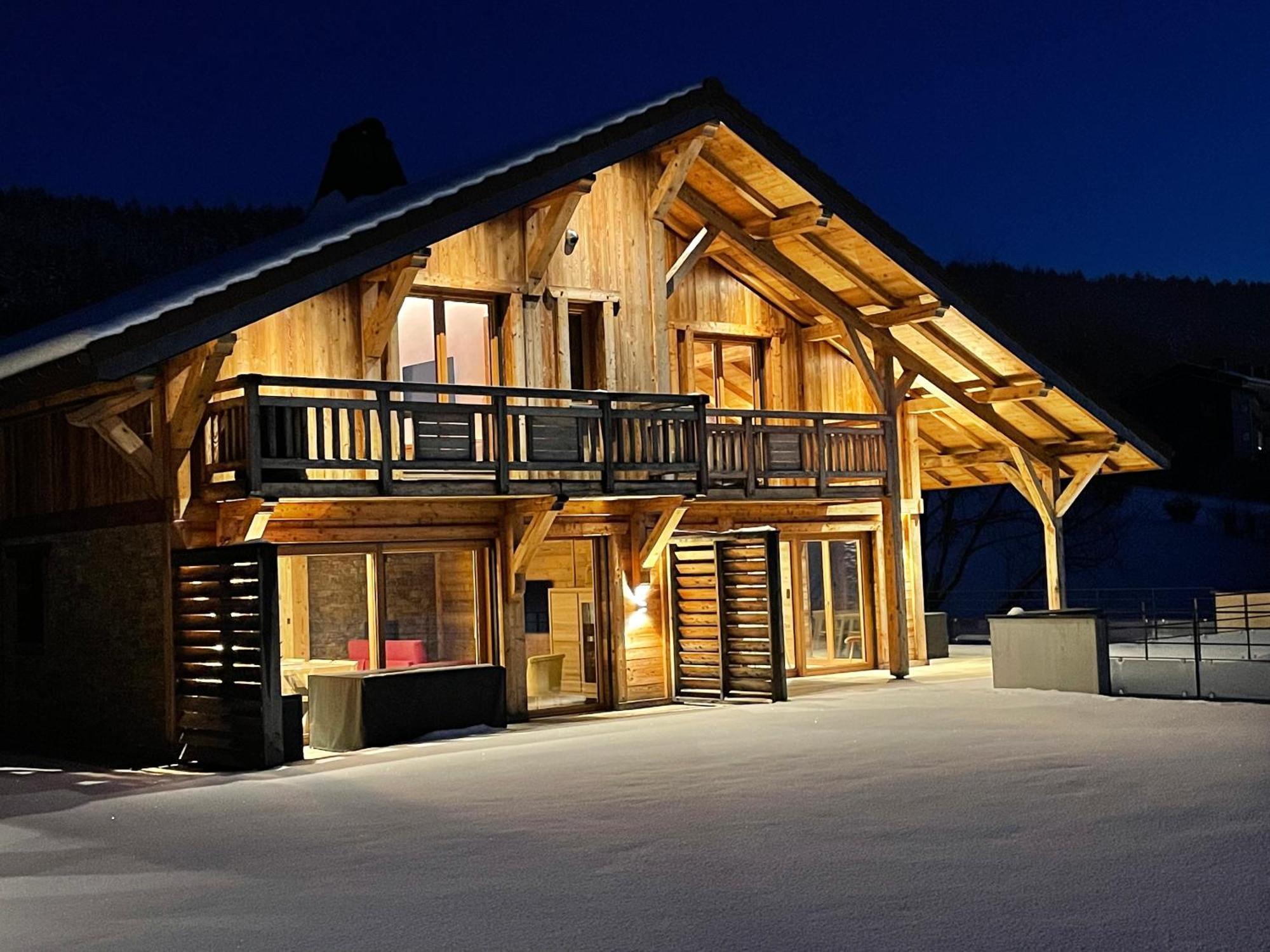 Chalets Coeur Du Lac Мальбюисон Экстерьер фото